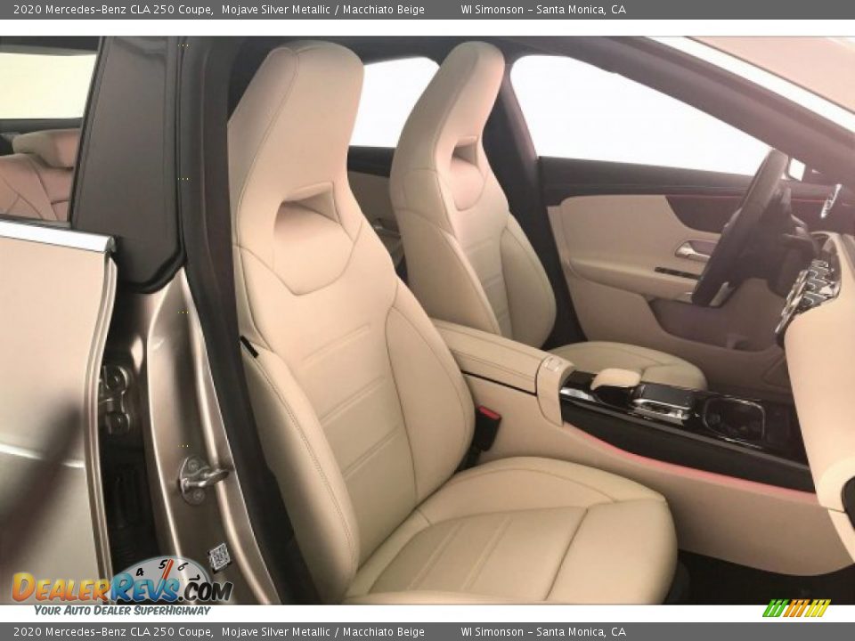 Macchiato Beige Interior - 2020 Mercedes-Benz CLA 250 Coupe Photo #5