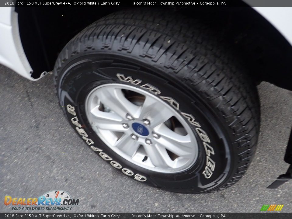 2018 Ford F150 XLT SuperCrew 4x4 Oxford White / Earth Gray Photo #9