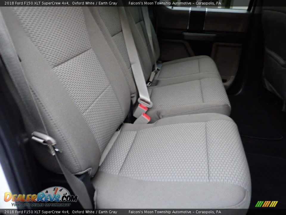 2018 Ford F150 XLT SuperCrew 4x4 Oxford White / Earth Gray Photo #13