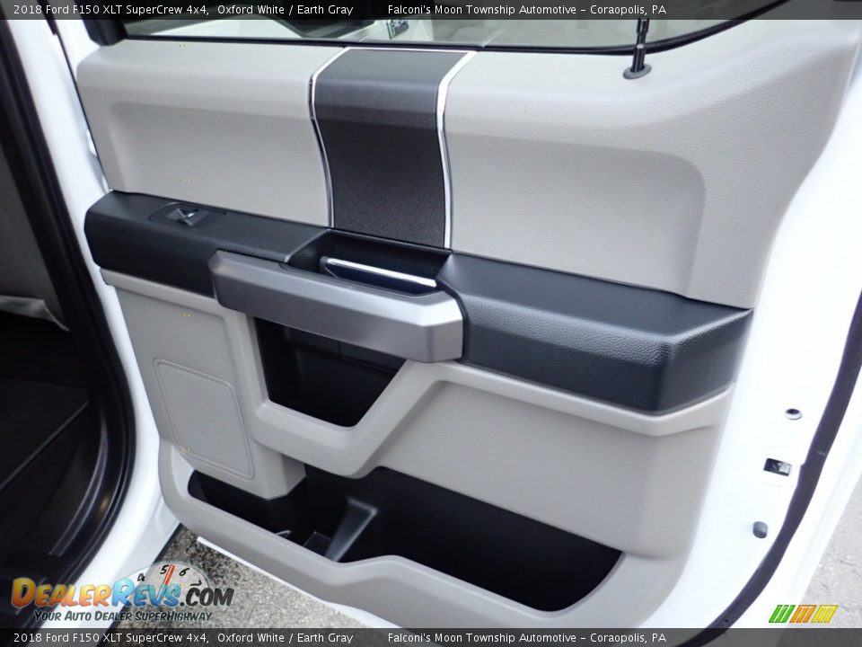 2018 Ford F150 XLT SuperCrew 4x4 Oxford White / Earth Gray Photo #14