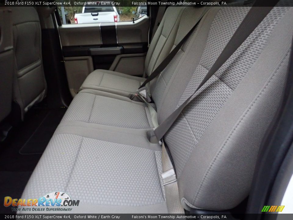2018 Ford F150 XLT SuperCrew 4x4 Oxford White / Earth Gray Photo #16