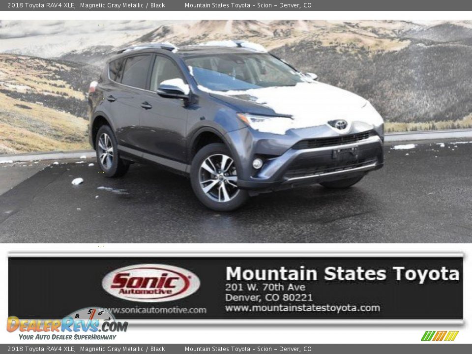 2018 Toyota RAV4 XLE Magnetic Gray Metallic / Black Photo #1