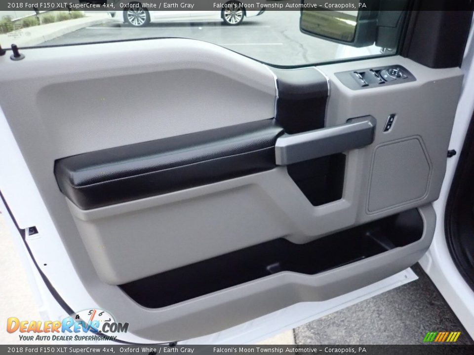 2018 Ford F150 XLT SuperCrew 4x4 Oxford White / Earth Gray Photo #19