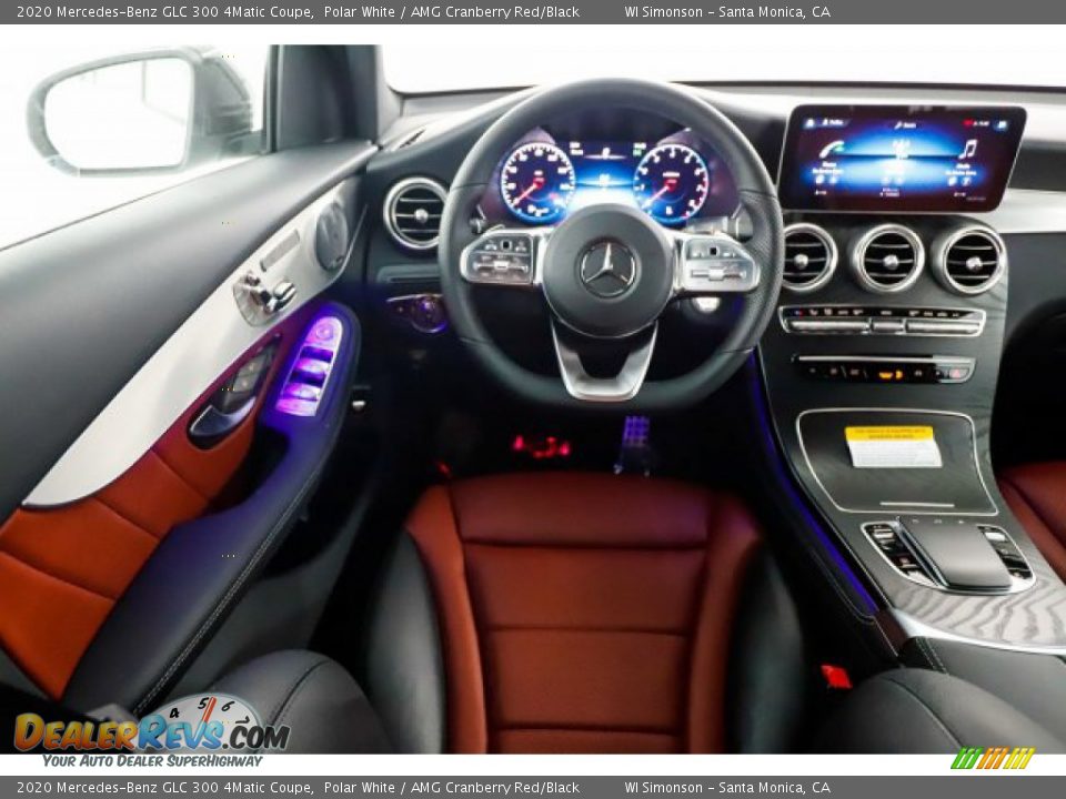 Dashboard of 2020 Mercedes-Benz GLC 300 4Matic Coupe Photo #11