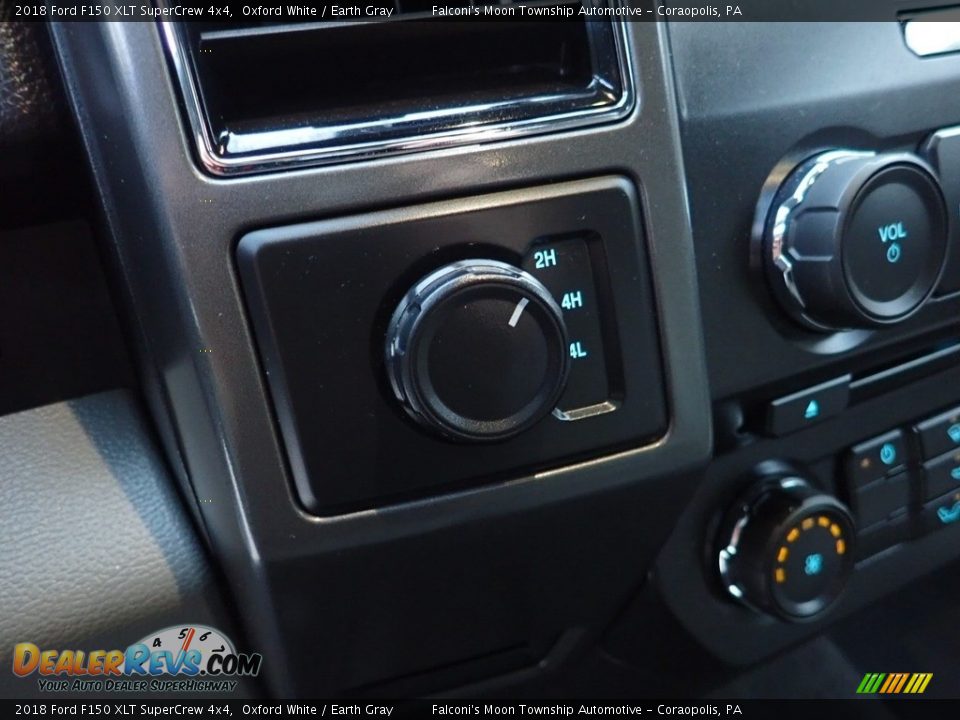 2018 Ford F150 XLT SuperCrew 4x4 Oxford White / Earth Gray Photo #21