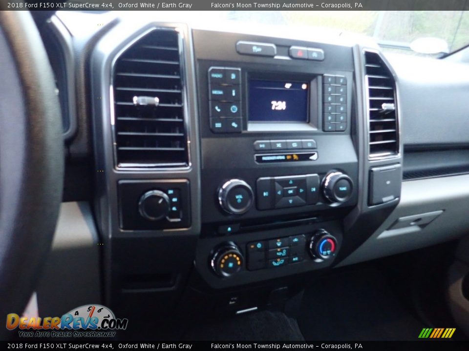 2018 Ford F150 XLT SuperCrew 4x4 Oxford White / Earth Gray Photo #22