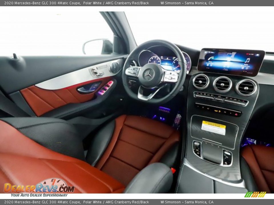 Controls of 2020 Mercedes-Benz GLC 300 4Matic Coupe Photo #14