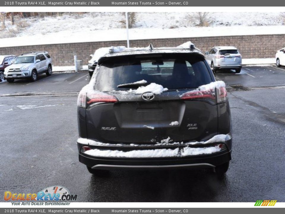 2018 Toyota RAV4 XLE Magnetic Gray Metallic / Black Photo #5