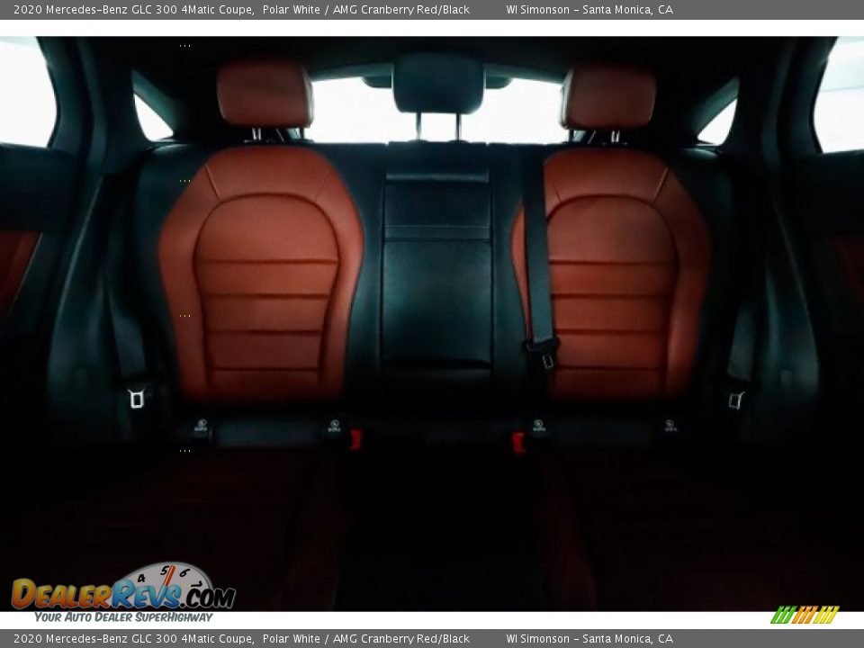 Rear Seat of 2020 Mercedes-Benz GLC 300 4Matic Coupe Photo #16