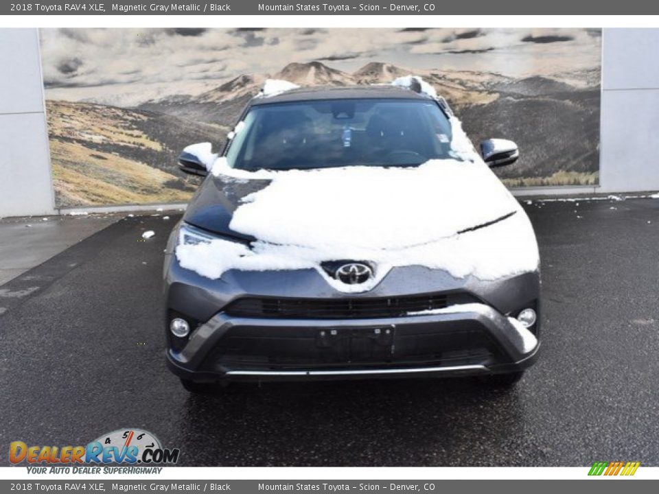 2018 Toyota RAV4 XLE Magnetic Gray Metallic / Black Photo #8