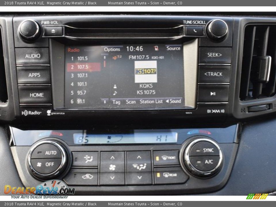 2018 Toyota RAV4 XLE Magnetic Gray Metallic / Black Photo #11