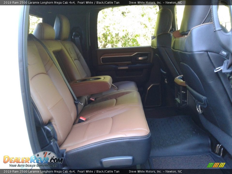 Rear Seat of 2019 Ram 2500 Laramie Longhorn Mega Cab 4x4 Photo #15