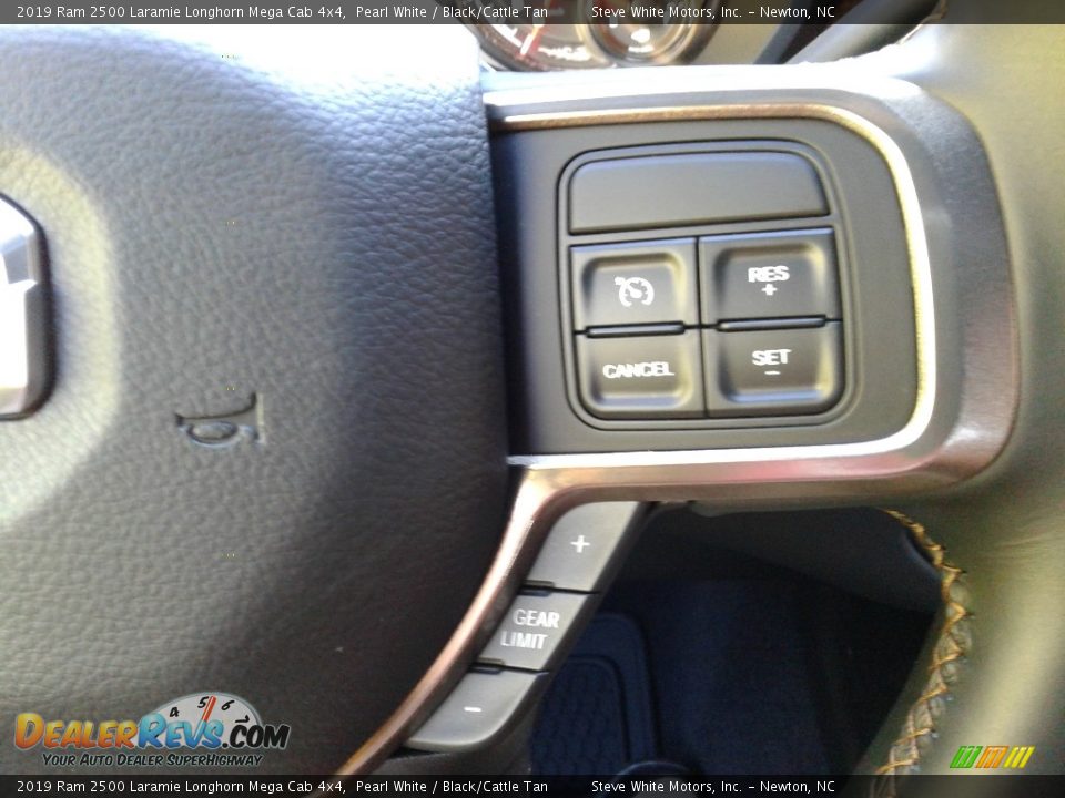 2019 Ram 2500 Laramie Longhorn Mega Cab 4x4 Steering Wheel Photo #19