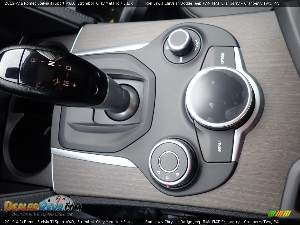 2019 Alfa Romeo Stelvio Ti Sport AWD Stromboli Gray Metallic / Black Photo #21