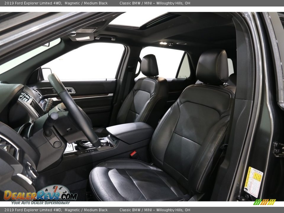 2019 Ford Explorer Limited 4WD Magnetic / Medium Black Photo #5