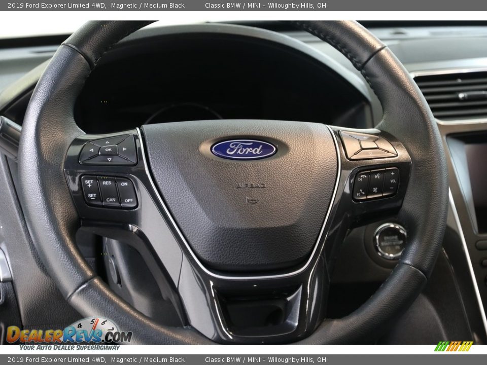 2019 Ford Explorer Limited 4WD Magnetic / Medium Black Photo #7