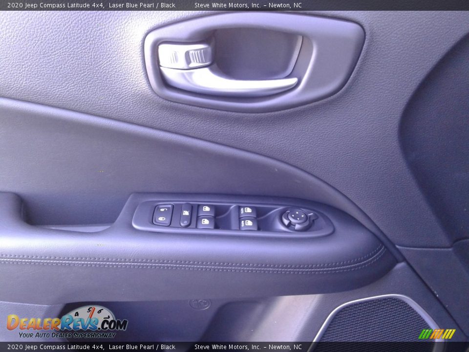 2020 Jeep Compass Latitude 4x4 Laser Blue Pearl / Black Photo #9