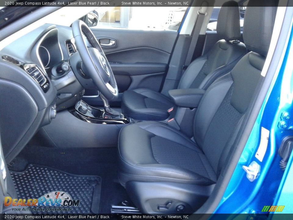2020 Jeep Compass Latitude 4x4 Laser Blue Pearl / Black Photo #10