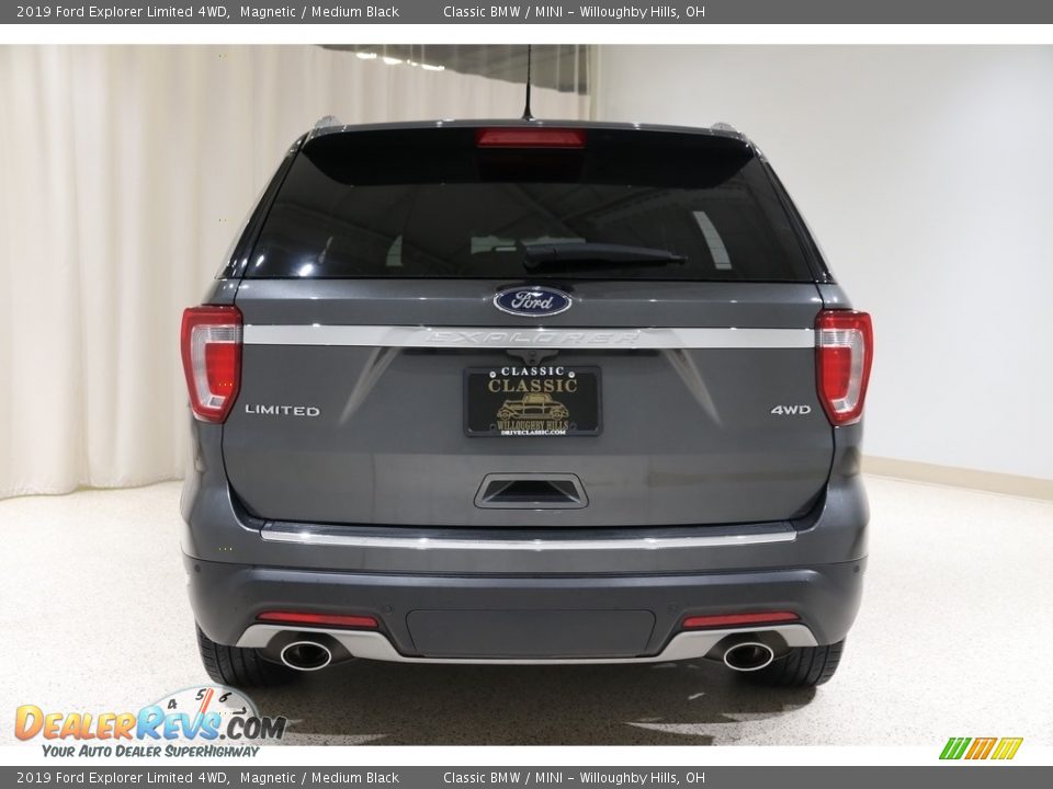2019 Ford Explorer Limited 4WD Magnetic / Medium Black Photo #23