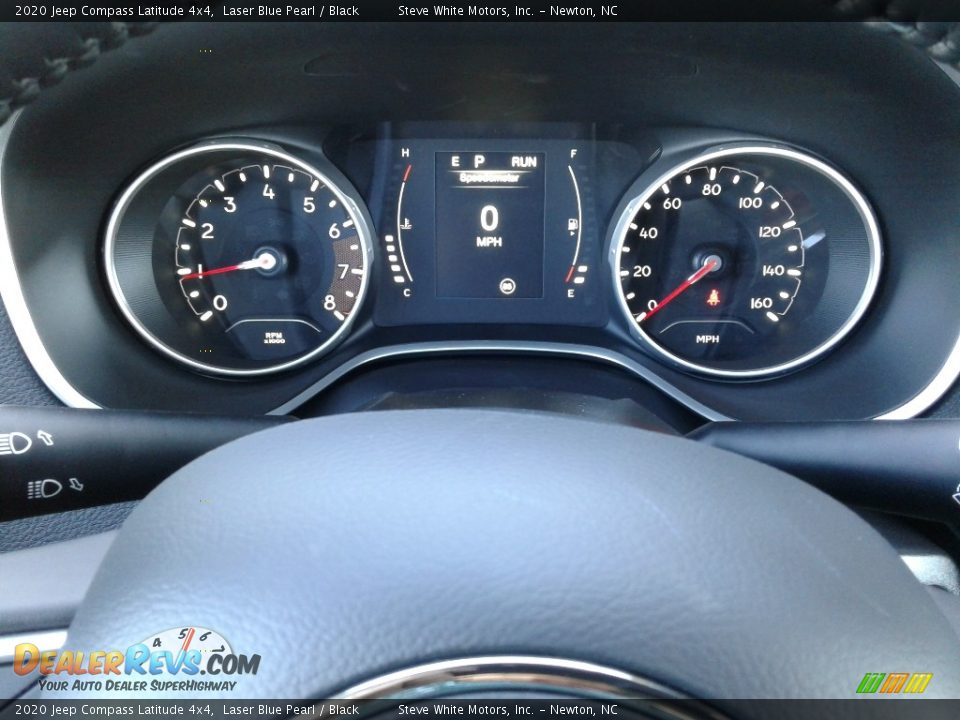 2020 Jeep Compass Latitude 4x4 Laser Blue Pearl / Black Photo #19