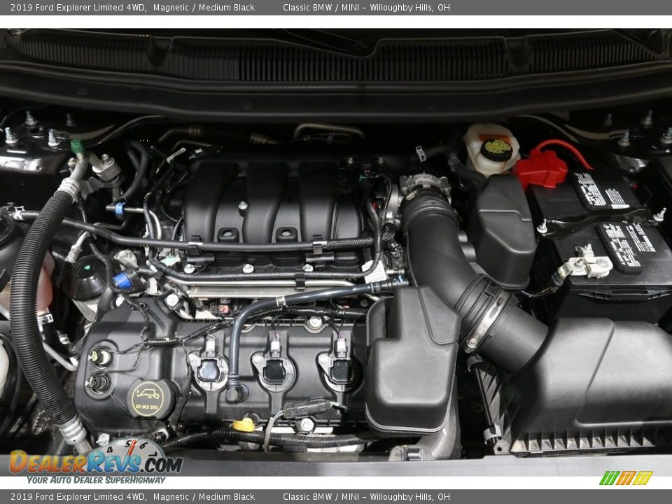 2019 Ford Explorer Limited 4WD 3.5 Liter DOHC 24-Valve Ti-VCT V6 Engine Photo #24
