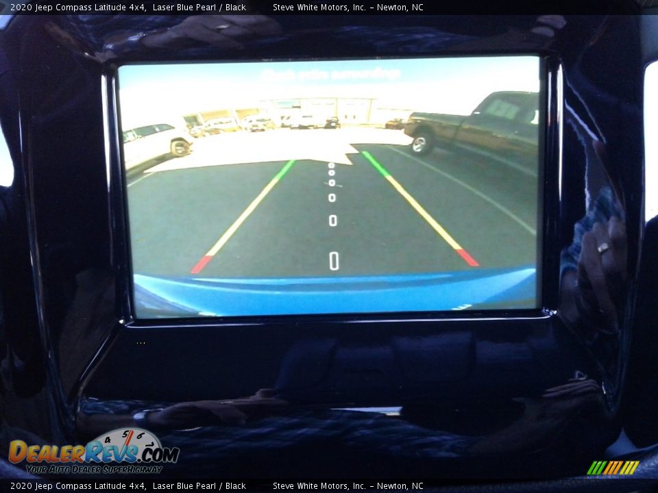 2020 Jeep Compass Latitude 4x4 Laser Blue Pearl / Black Photo #22