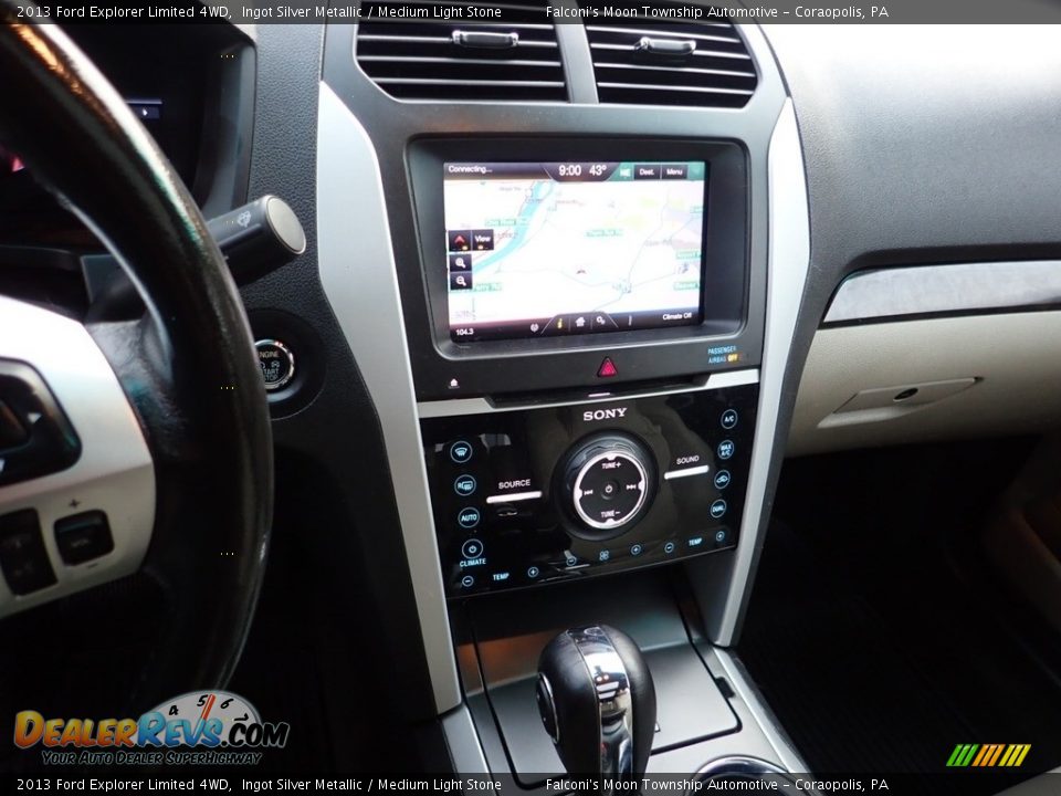 2013 Ford Explorer Limited 4WD Ingot Silver Metallic / Medium Light Stone Photo #22