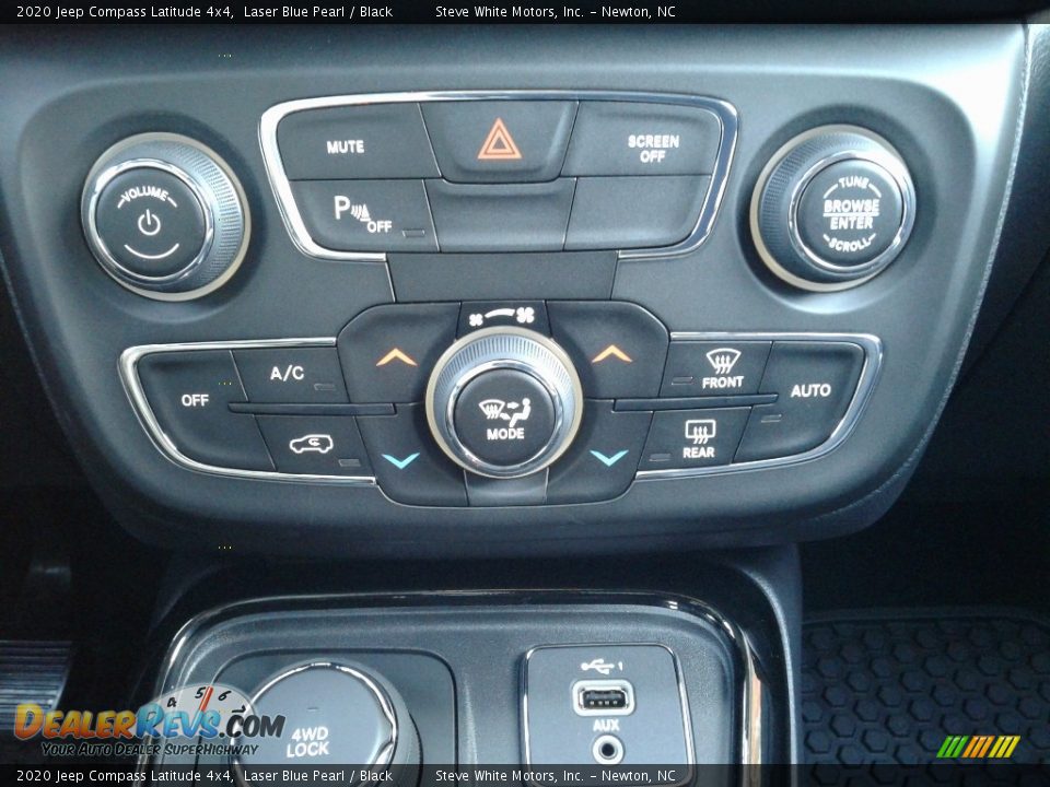 2020 Jeep Compass Latitude 4x4 Laser Blue Pearl / Black Photo #26