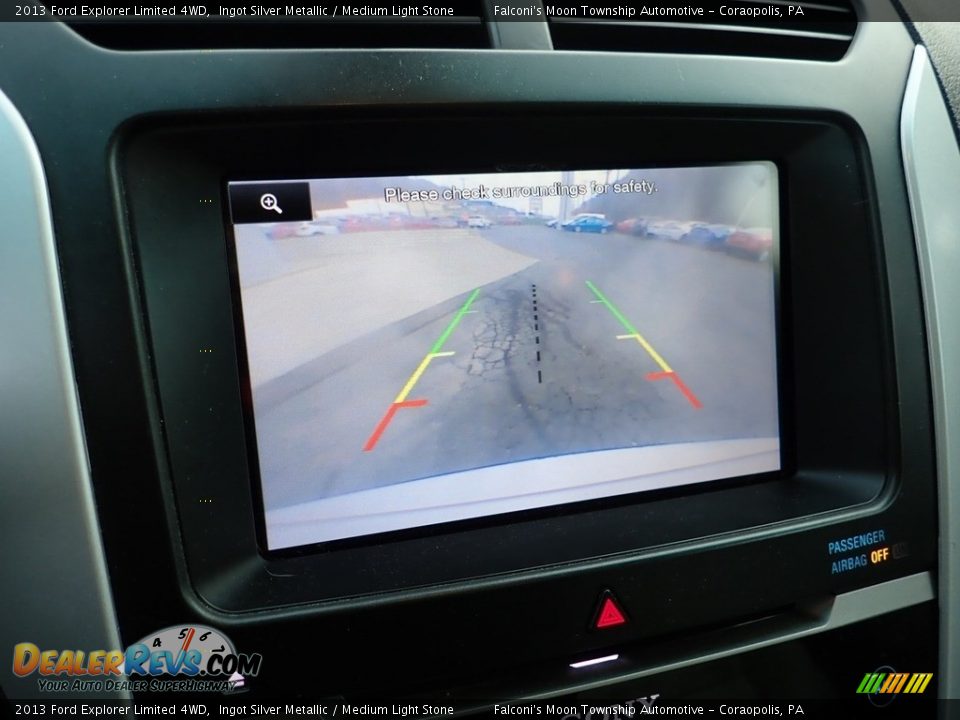 2013 Ford Explorer Limited 4WD Ingot Silver Metallic / Medium Light Stone Photo #25