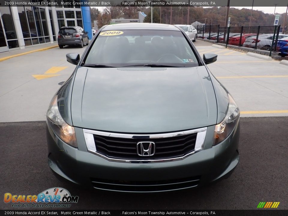 2009 Honda Accord EX Sedan Mystic Green Metallic / Black Photo #8