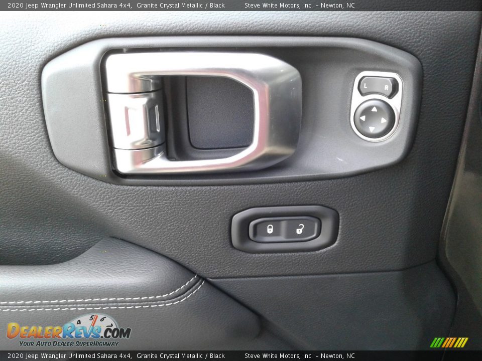 2020 Jeep Wrangler Unlimited Sahara 4x4 Granite Crystal Metallic / Black Photo #9