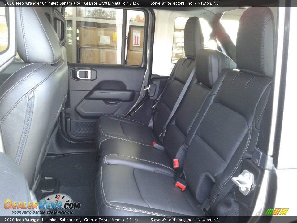 2020 Jeep Wrangler Unlimited Sahara 4x4 Granite Crystal Metallic / Black Photo #11