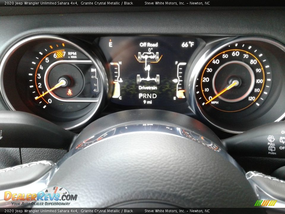 2020 Jeep Wrangler Unlimited Sahara 4x4 Granite Crystal Metallic / Black Photo #18
