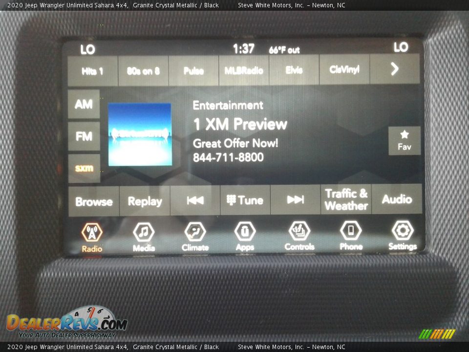 2020 Jeep Wrangler Unlimited Sahara 4x4 Granite Crystal Metallic / Black Photo #20