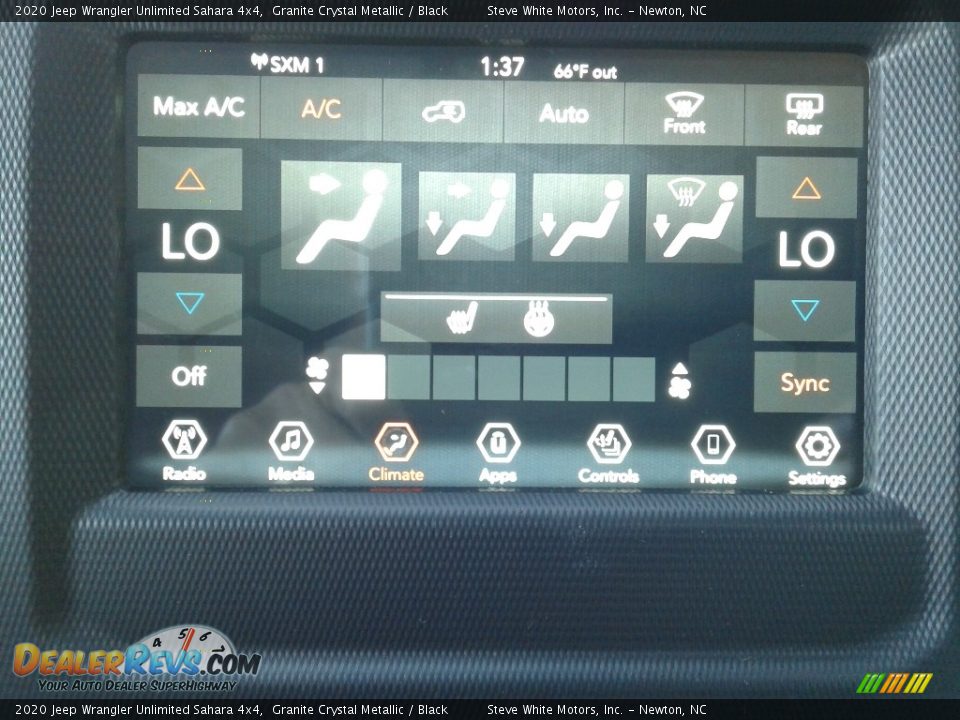 2020 Jeep Wrangler Unlimited Sahara 4x4 Granite Crystal Metallic / Black Photo #22