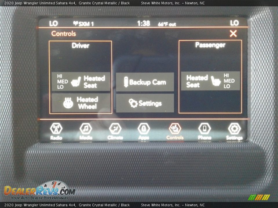 2020 Jeep Wrangler Unlimited Sahara 4x4 Granite Crystal Metallic / Black Photo #23