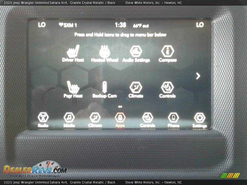 2020 Jeep Wrangler Unlimited Sahara 4x4 Granite Crystal Metallic / Black Photo #24