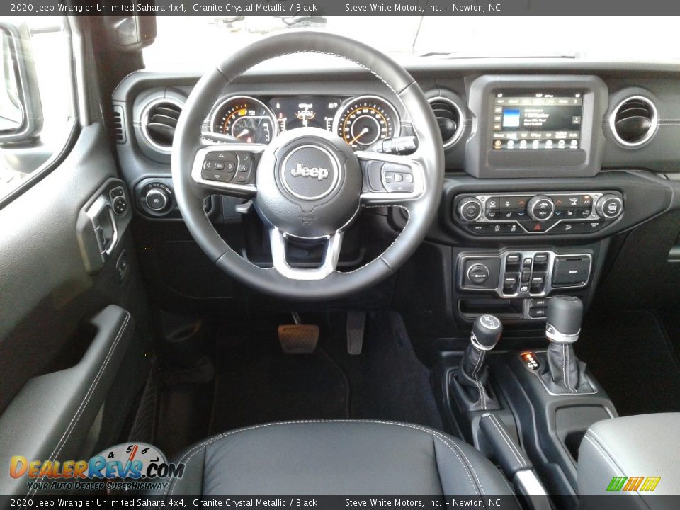 2020 Jeep Wrangler Unlimited Sahara 4x4 Granite Crystal Metallic / Black Photo #28