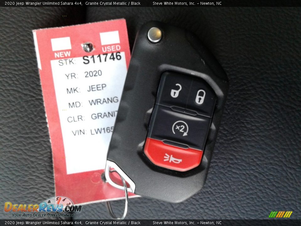 2020 Jeep Wrangler Unlimited Sahara 4x4 Granite Crystal Metallic / Black Photo #29