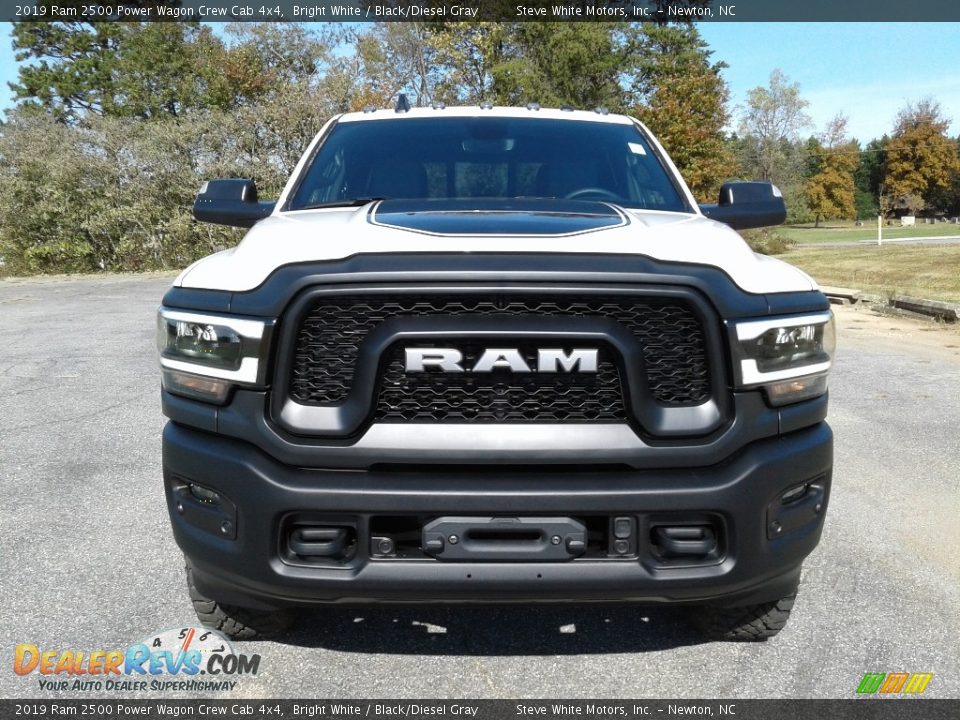 2019 Ram 2500 Power Wagon Crew Cab 4x4 Bright White / Black/Diesel Gray Photo #3