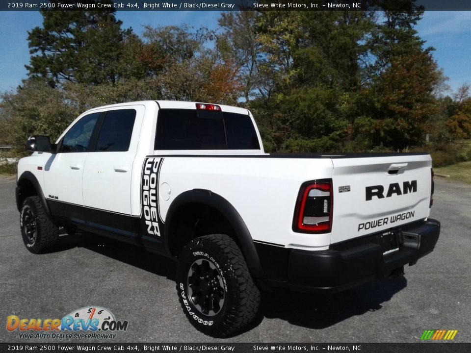 2019 Ram 2500 Power Wagon Crew Cab 4x4 Bright White / Black/Diesel Gray Photo #8