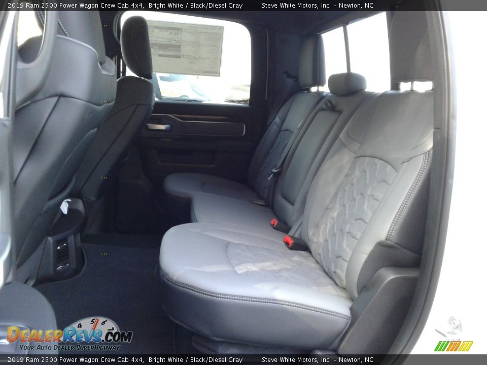 Rear Seat of 2019 Ram 2500 Power Wagon Crew Cab 4x4 Photo #11