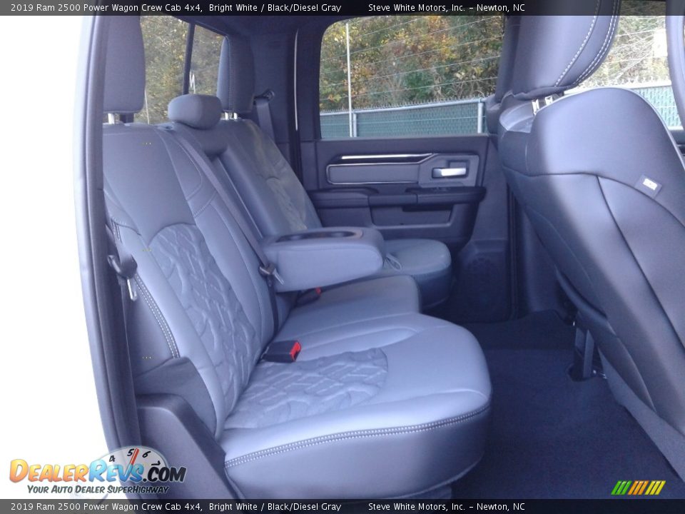 Rear Seat of 2019 Ram 2500 Power Wagon Crew Cab 4x4 Photo #13