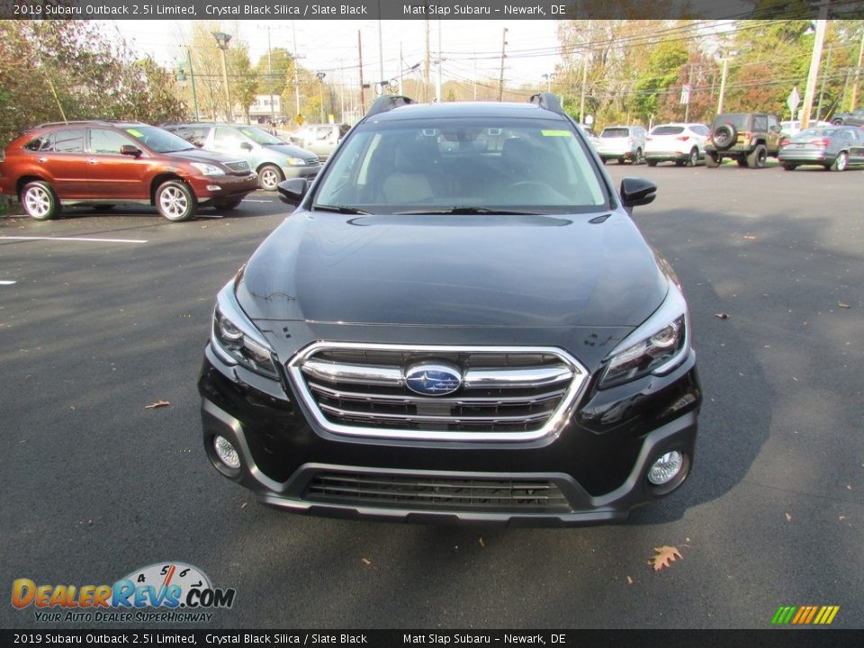 2019 Subaru Outback 2.5i Limited Crystal Black Silica / Slate Black Photo #3