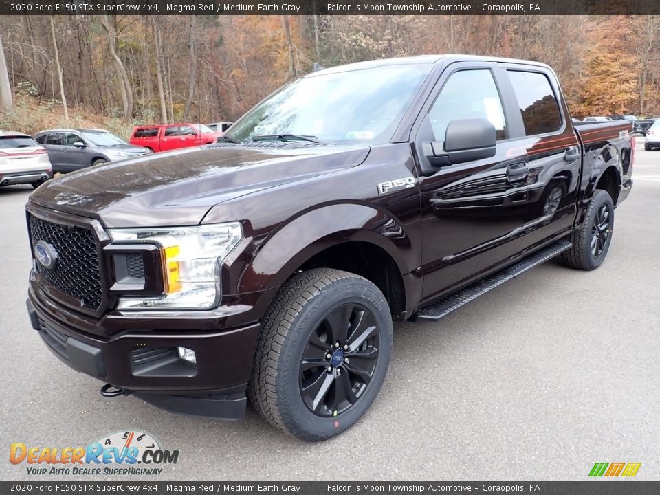 Front 3/4 View of 2020 Ford F150 STX SuperCrew 4x4 Photo #5
