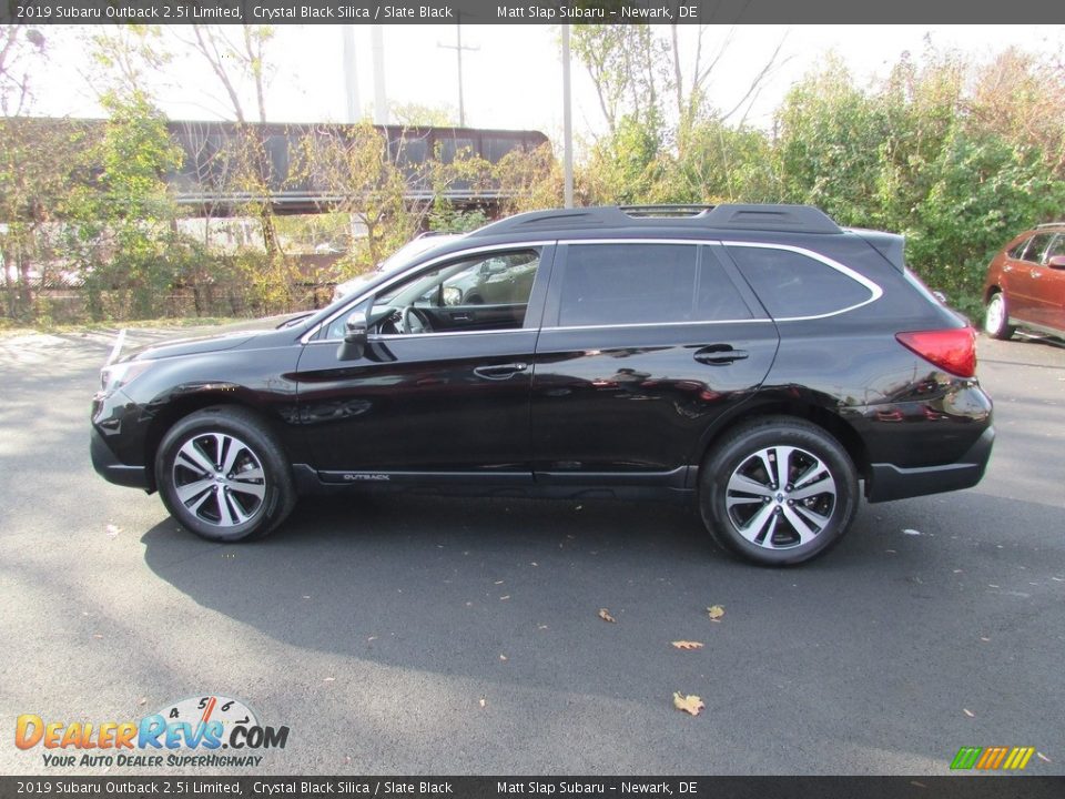 2019 Subaru Outback 2.5i Limited Crystal Black Silica / Slate Black Photo #9