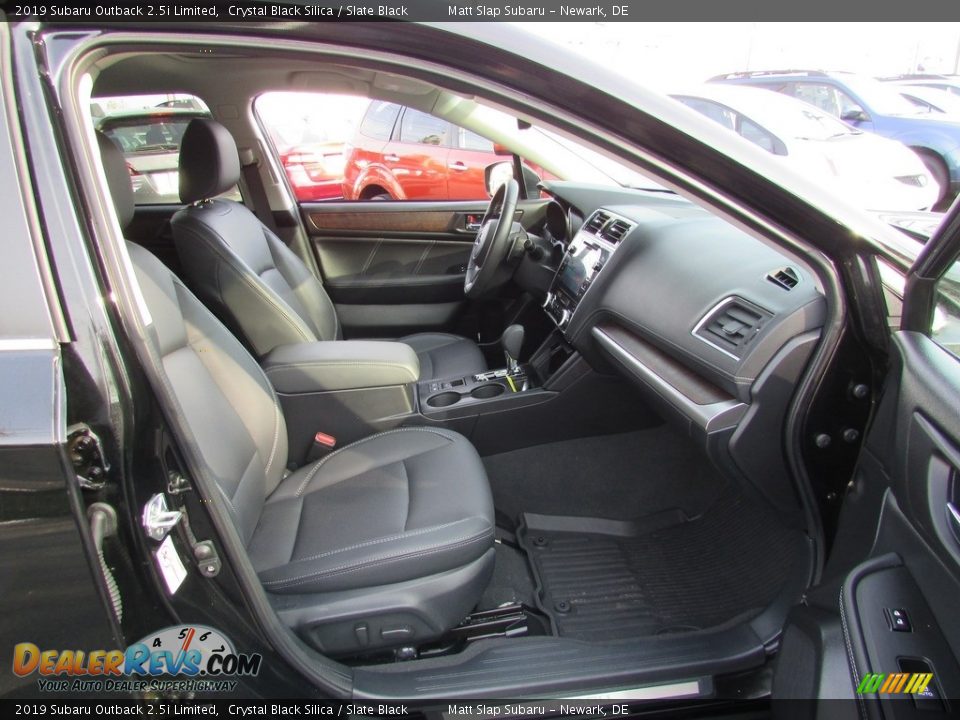 2019 Subaru Outback 2.5i Limited Crystal Black Silica / Slate Black Photo #18