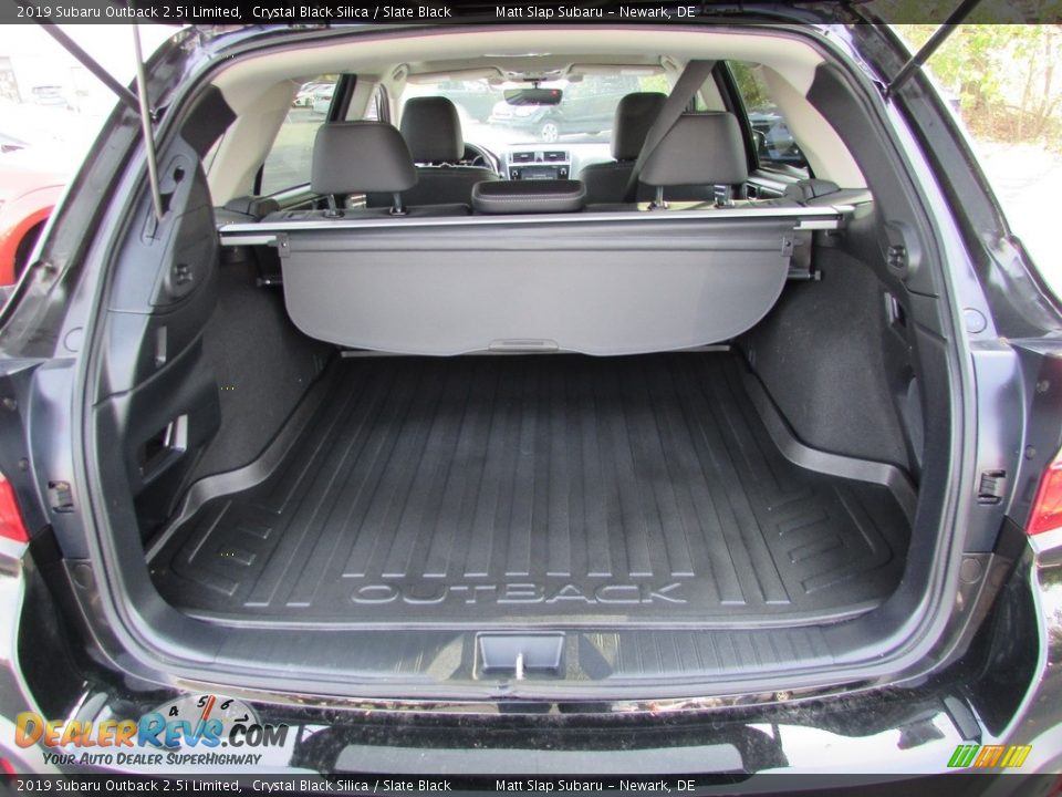 2019 Subaru Outback 2.5i Limited Crystal Black Silica / Slate Black Photo #20