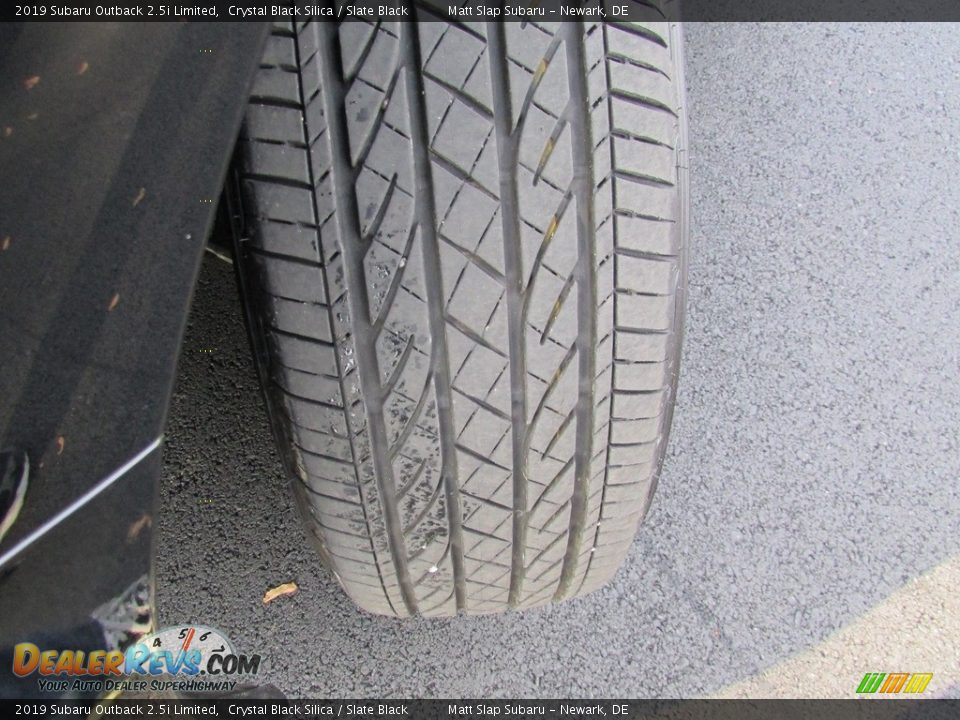 2019 Subaru Outback 2.5i Limited Crystal Black Silica / Slate Black Photo #24