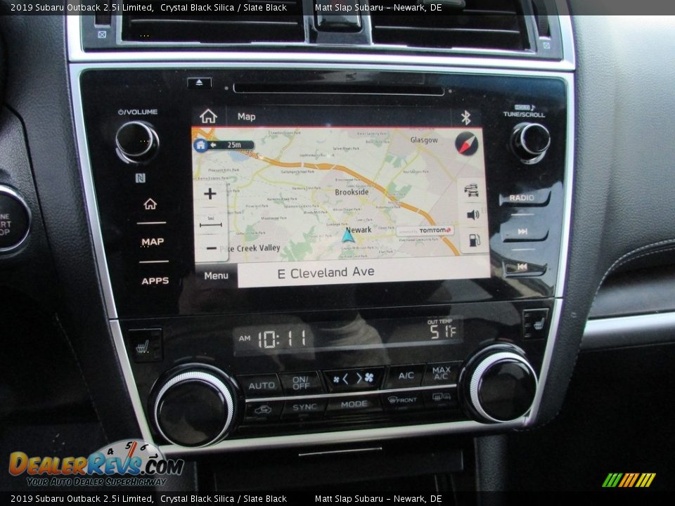 2019 Subaru Outback 2.5i Limited Crystal Black Silica / Slate Black Photo #26